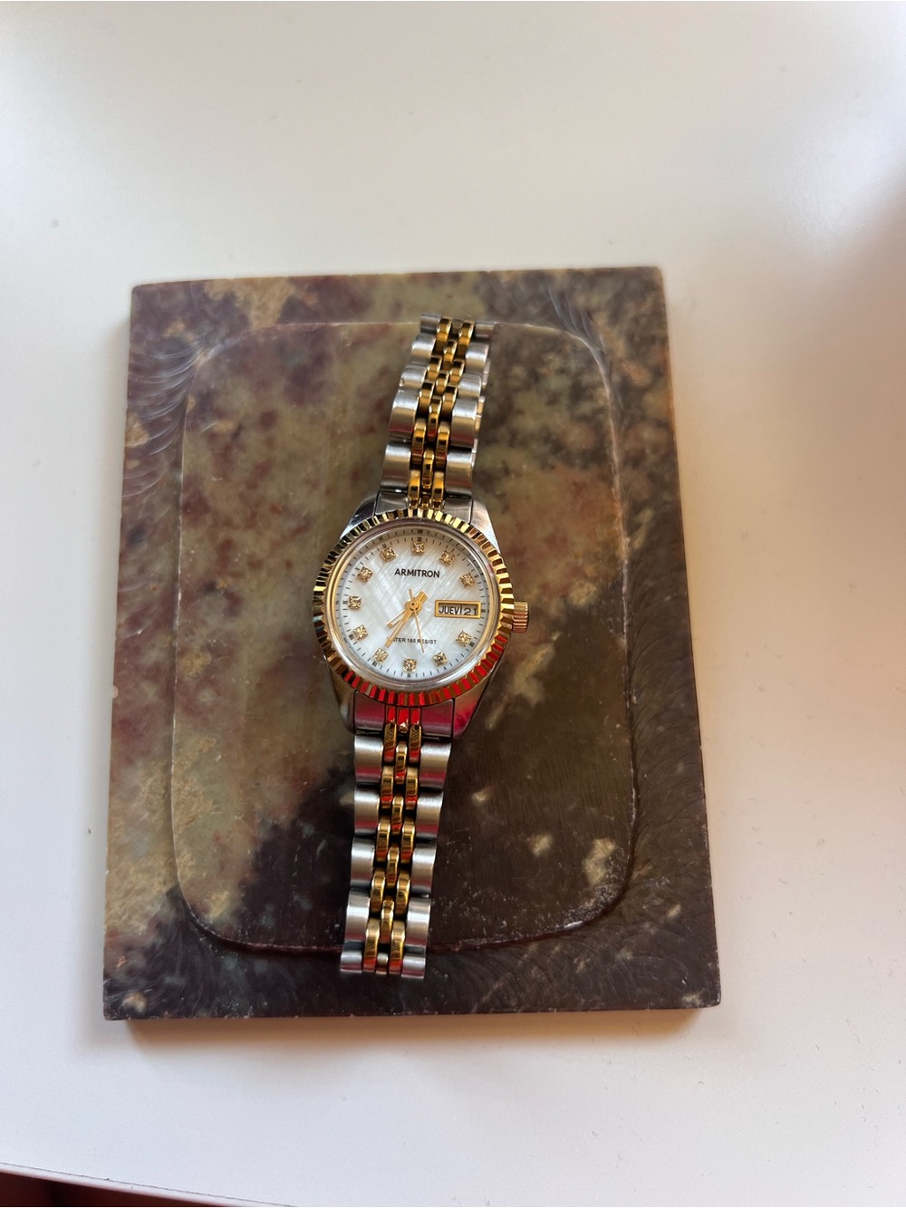 Armitron Two-Tone Gold & Silver Women's Watch